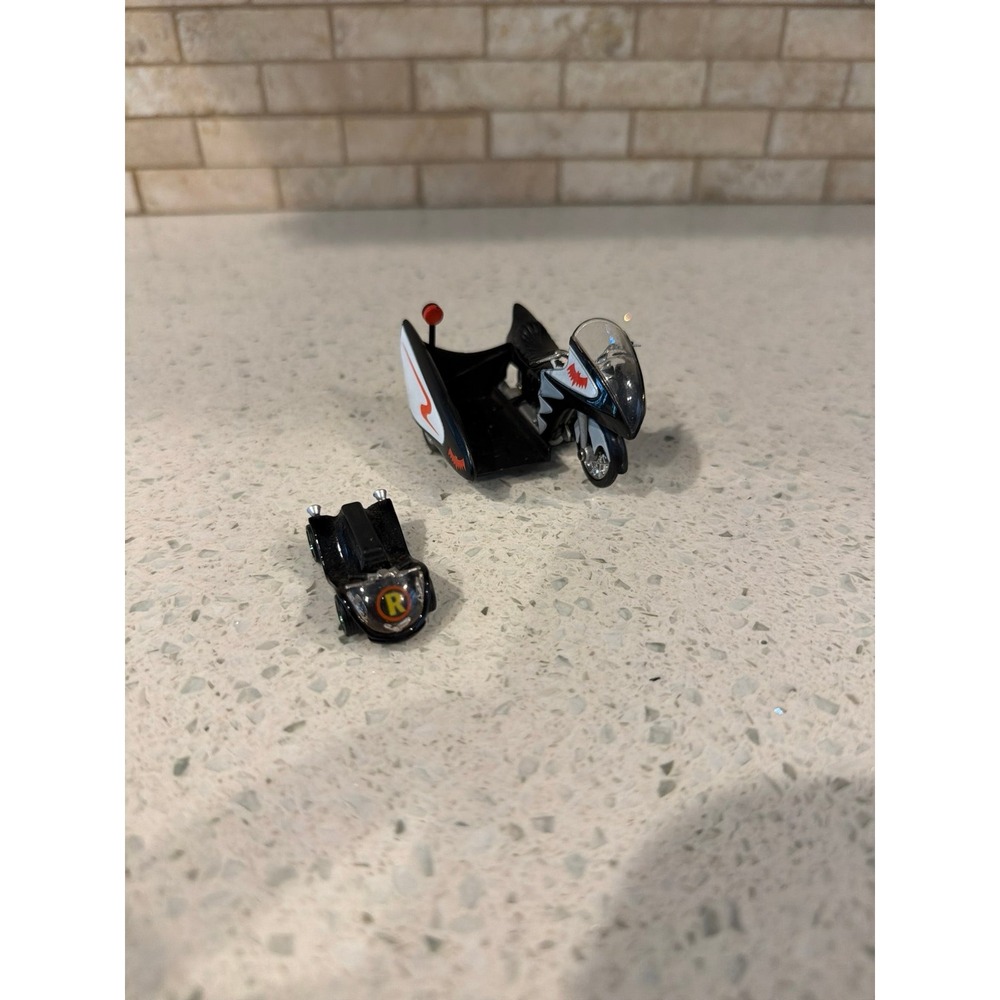 DC 1966 Classic TV Series Batman Batcycle And Sidecar